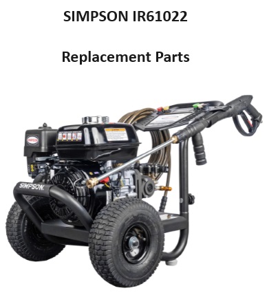 IR61022 Power Washer repair parts and manual